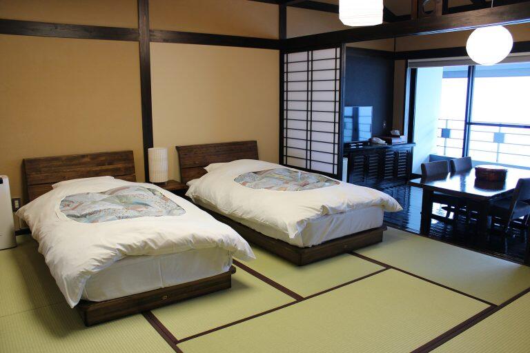 宿泊施設は、空調設備を新しくし、さらに居心地の良い空間