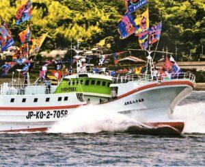 「まぐろ胃袋のチャンジャ風」を考案したのは、韓国出身の「美阿丸」船主の奥様