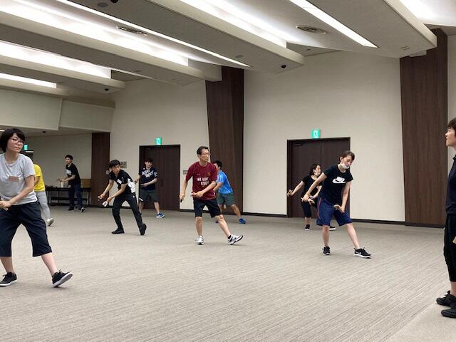 土日も練習☆休憩時間は談笑しながら、踊りは全力投球