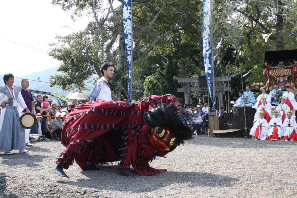 「佐喜浜八幡宮」古式行事