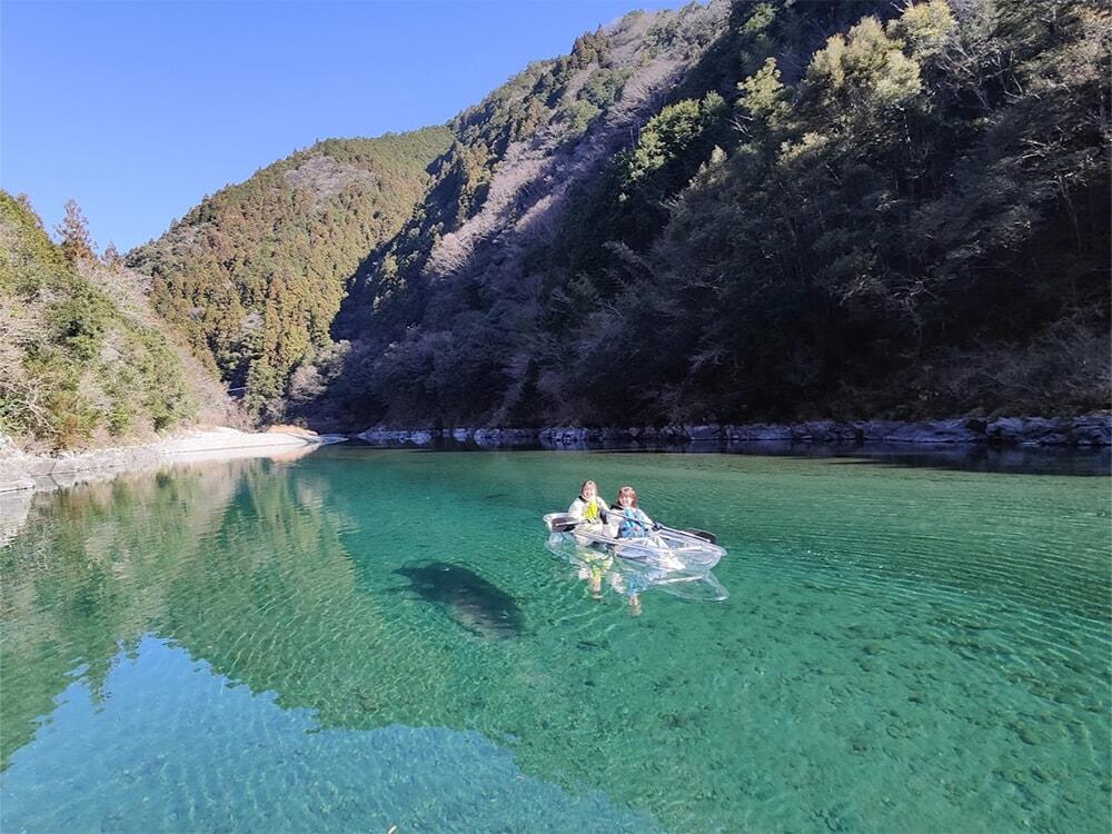 仁淀川町・クリスタルカヤック体験で清流との一体感を味わおう！