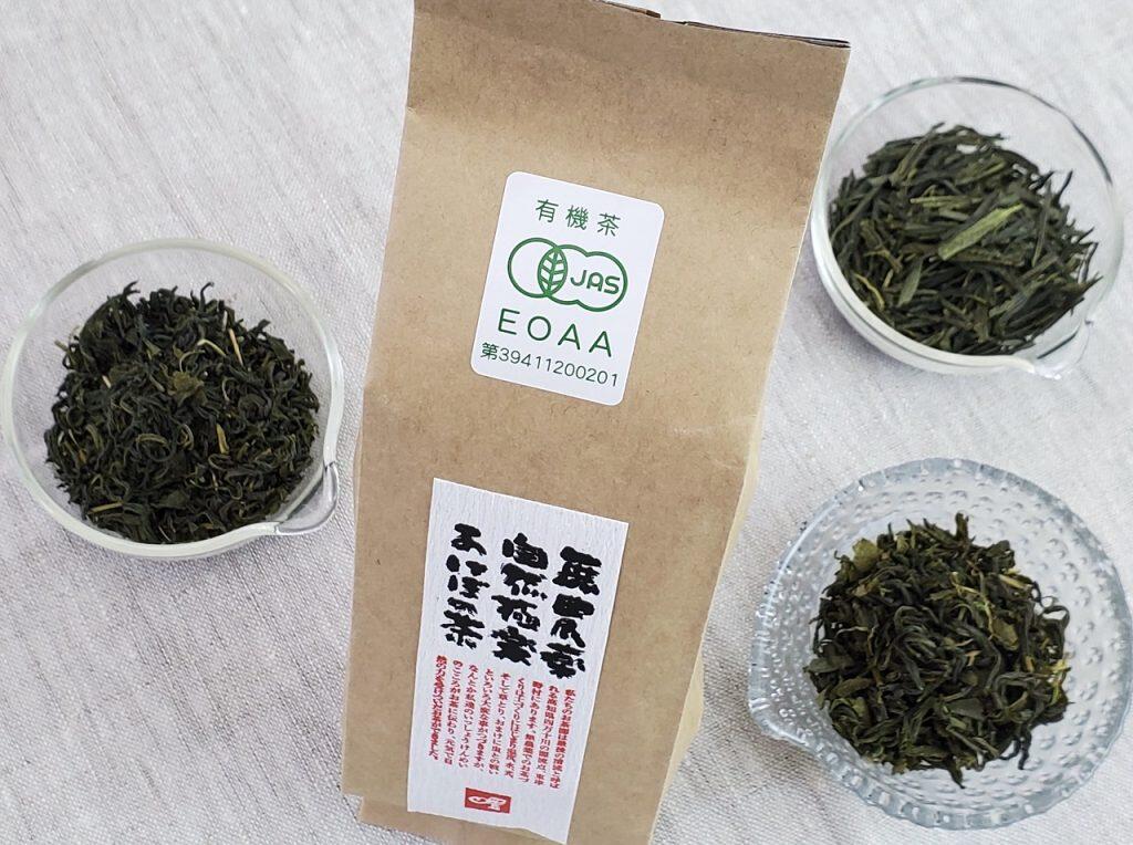 「天空四万十」で作られるお茶はすべて『有機JAS認証』