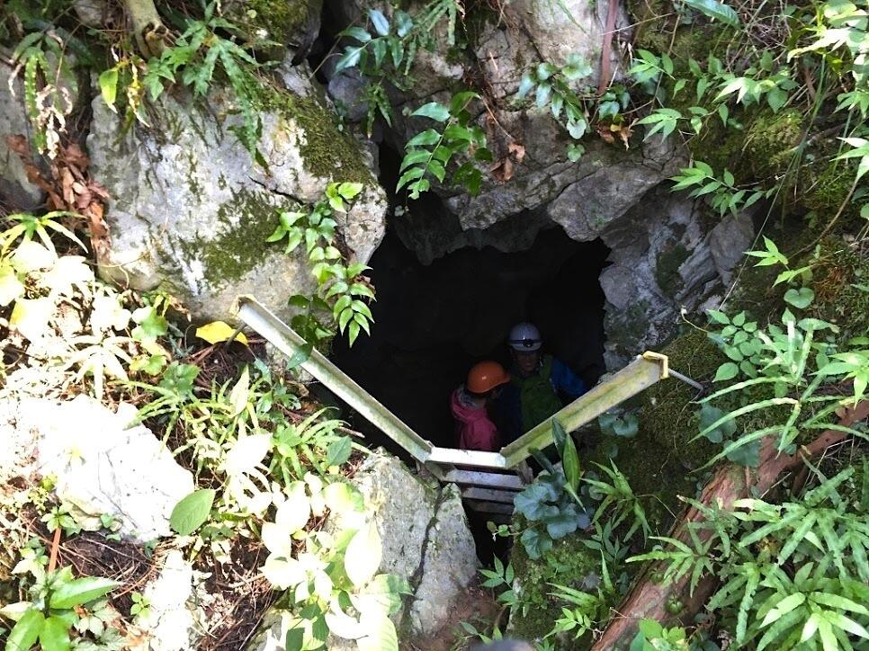 昭和35年(1960)には日高村の文化財に指定され、一般の方も探検できるように整備されました。