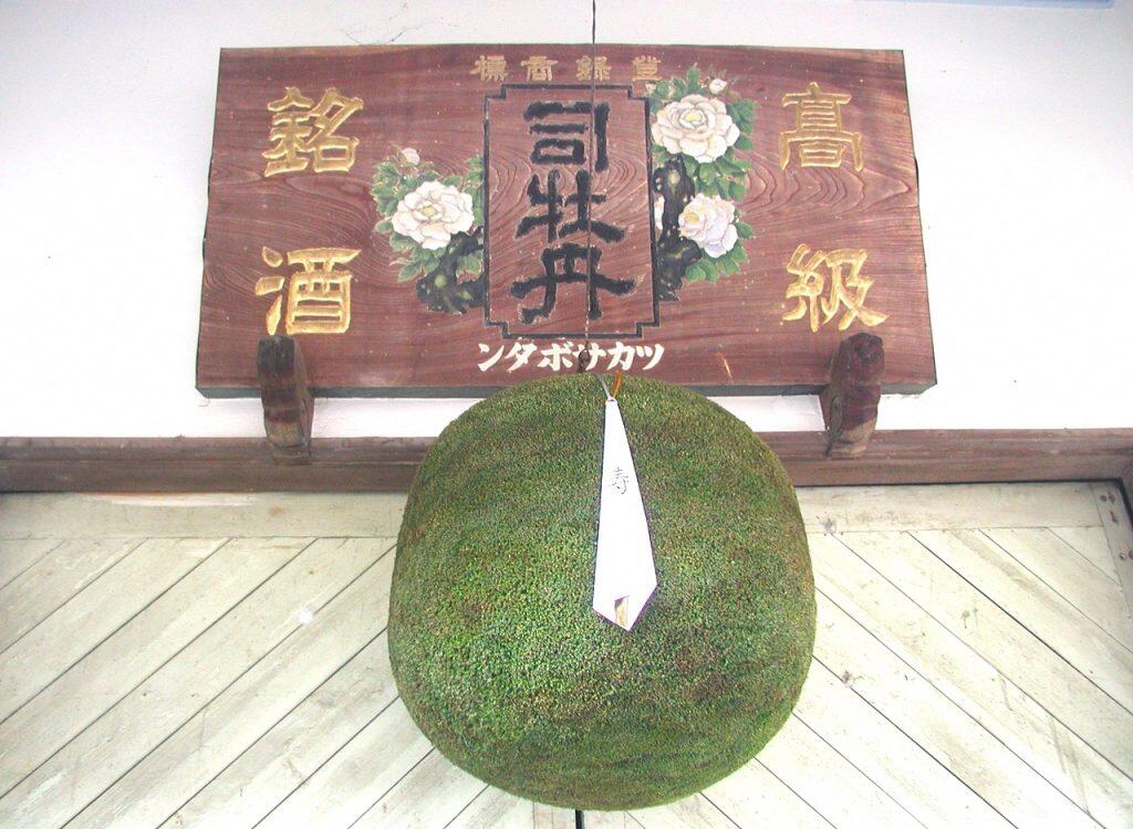 慶長8年創業。坂本龍馬も飲んだといわれる美酒・司牡丹