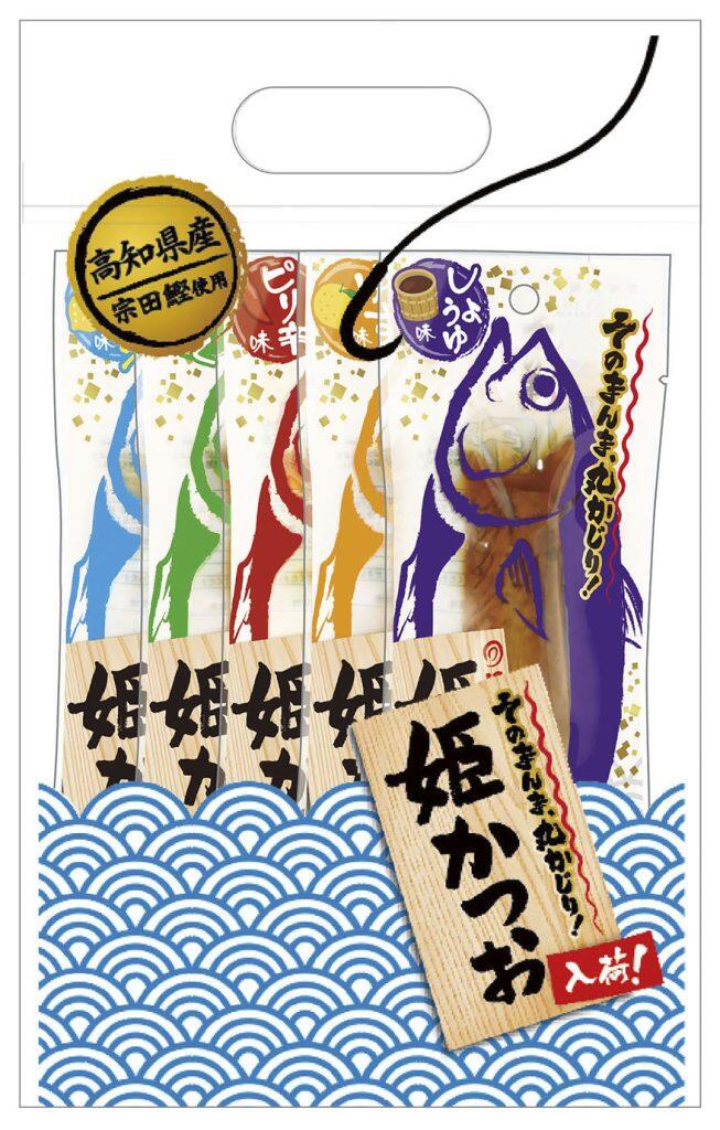 「土佐清水食品」が生み出した数ある商品の中でも高い人気を誇るのが、高知ではお馴染みの「姫かつおスティック」