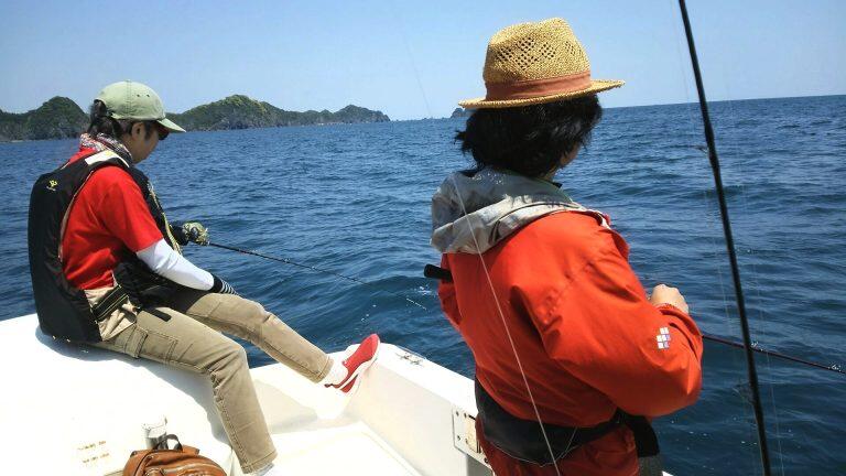 海の穏やかな場所なので、船に乗っているだけでもリフレッシュできちゃいます!