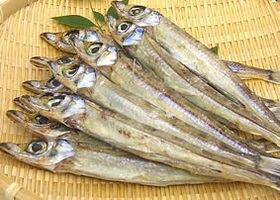 ウルメやメヒカリの丸干し