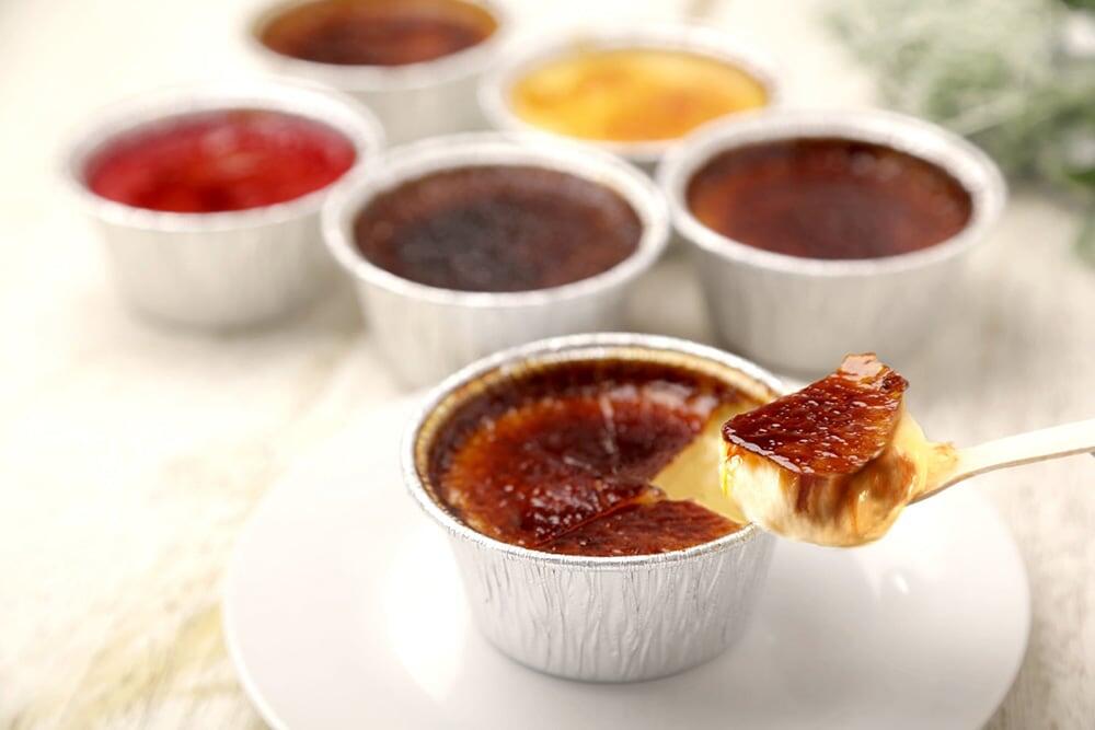 ジャージー乳のアイスブリュレ