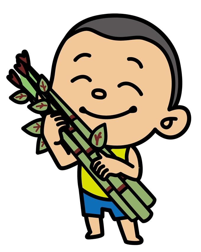 公式キャラクター「イタドリくん」