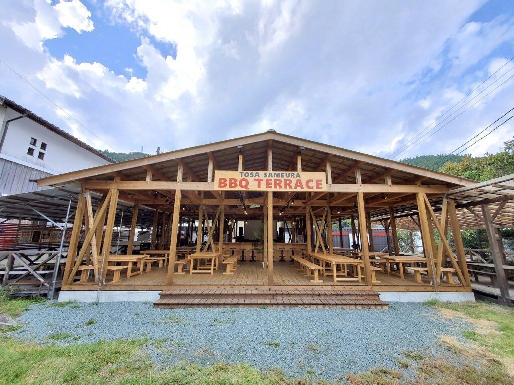 4月にオープンした「さめうらBBQテラス」