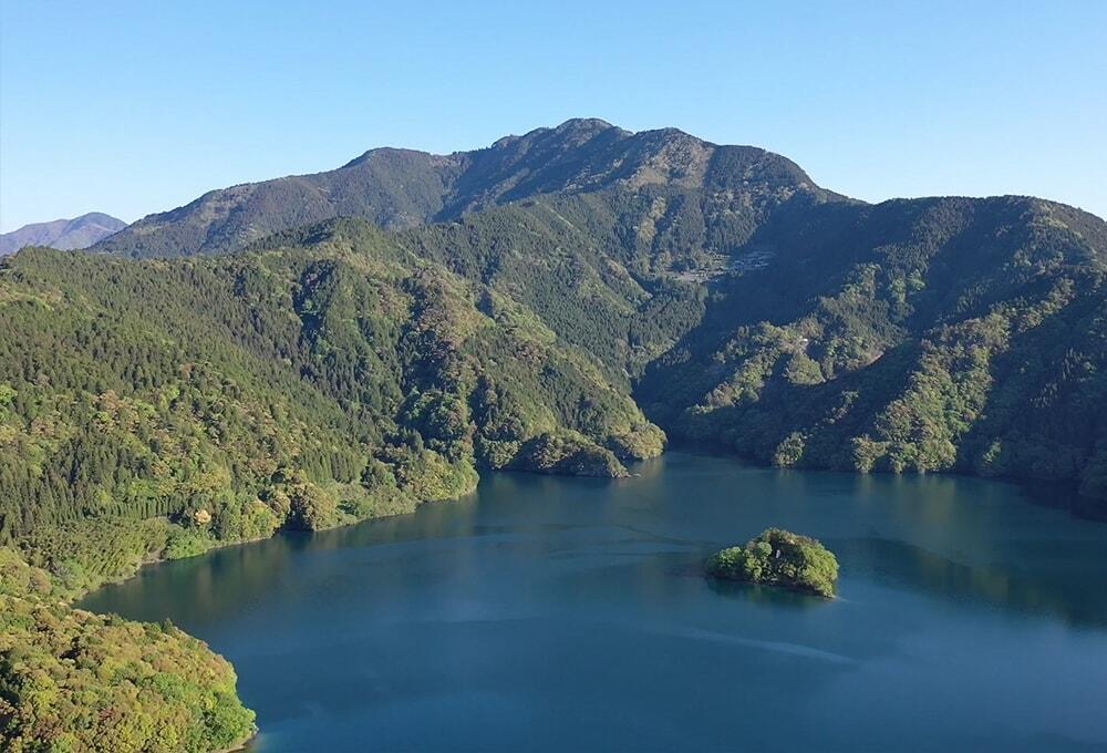 土佐酒造/四国の水瓶/四国山脈/早明浦湖