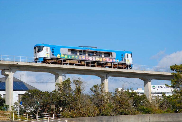 海側の側面がオープンデッキ