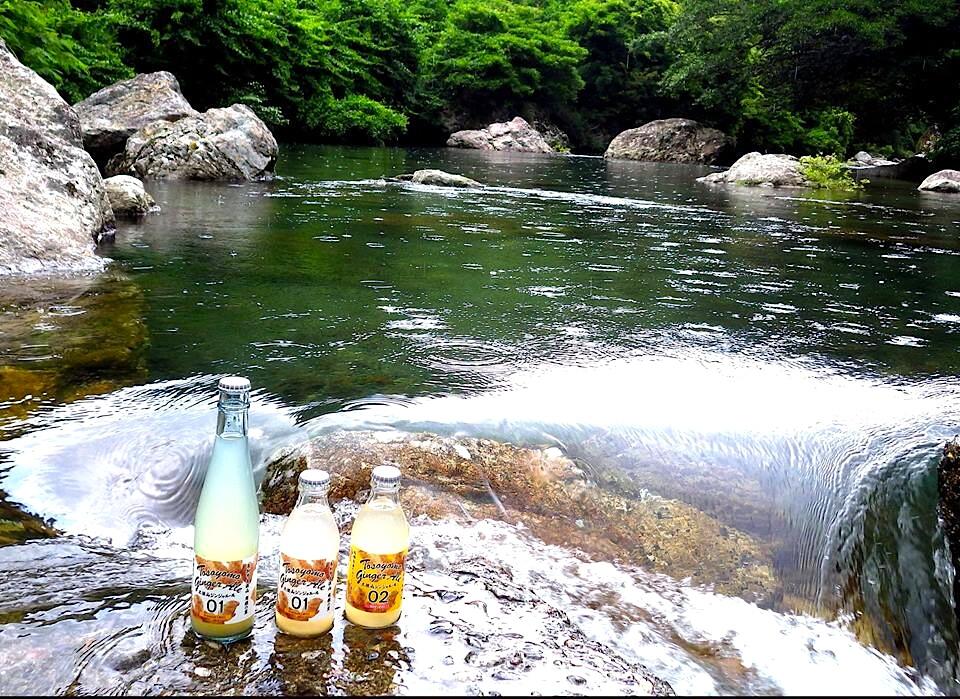 有機生姜をたっぷり使った本物のジンジャエール!