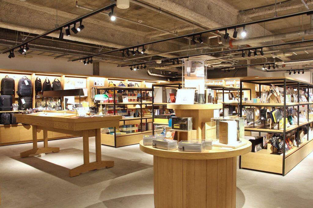 文具やビジネス雑貨などを揃えたショップスペース