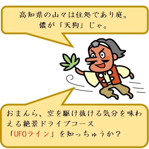 「UFOライン」の正式名称は「町道瓶ヶ森線・町道瓶ヶ森西線」。