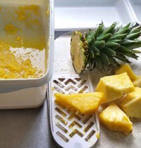 ゆずやパイナップルの果樹酵素