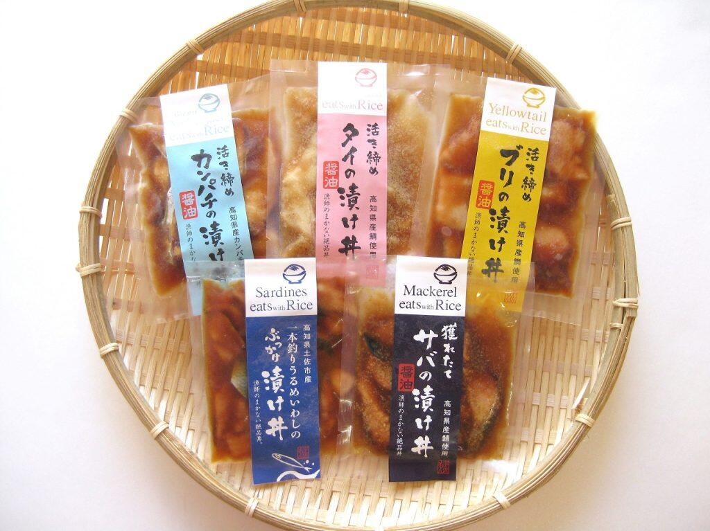 「一本釣りうるめいわしのぶっかけ漬け丼」