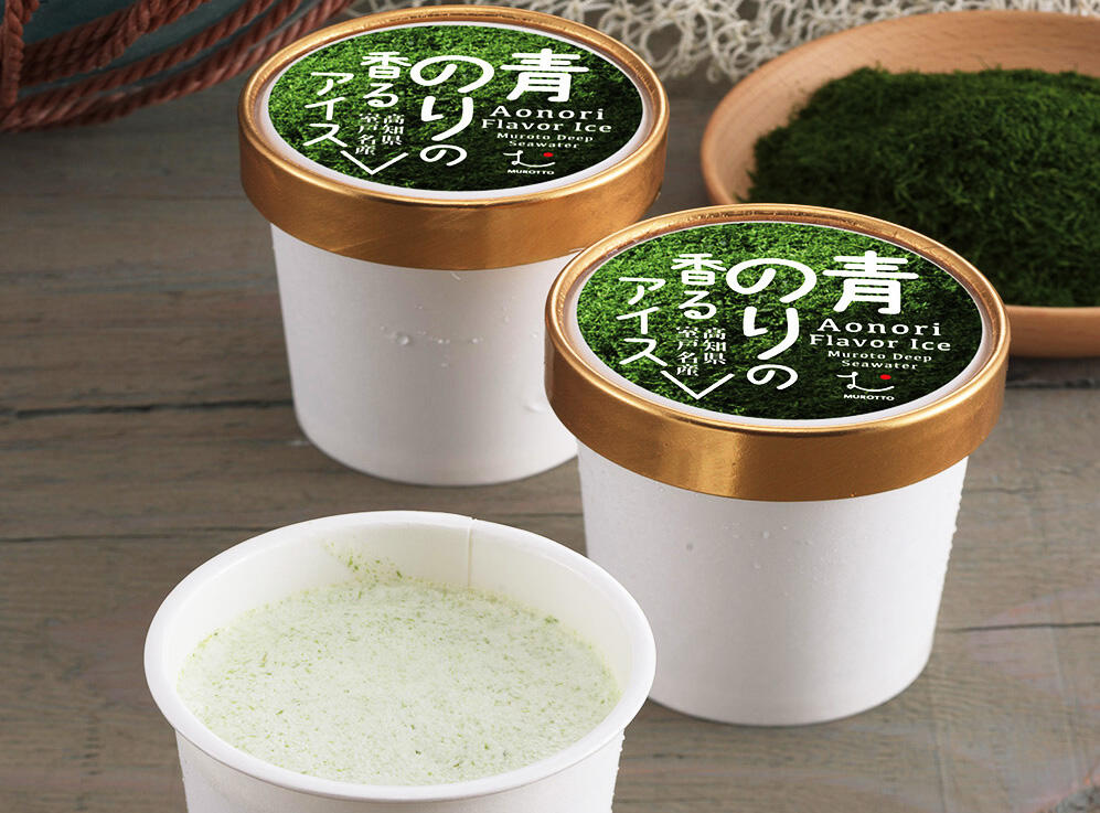 室戸市で養殖したスジアオノリ使用の