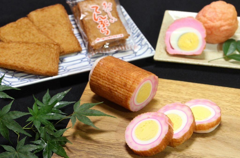玉子をまるまる包み込んだかまぼこ