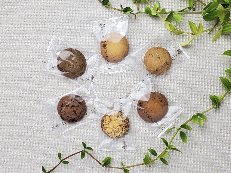 アーモンドやピスタチオ、チョコレートやエダムチーズ、アールグレイなどを使用したクッキー