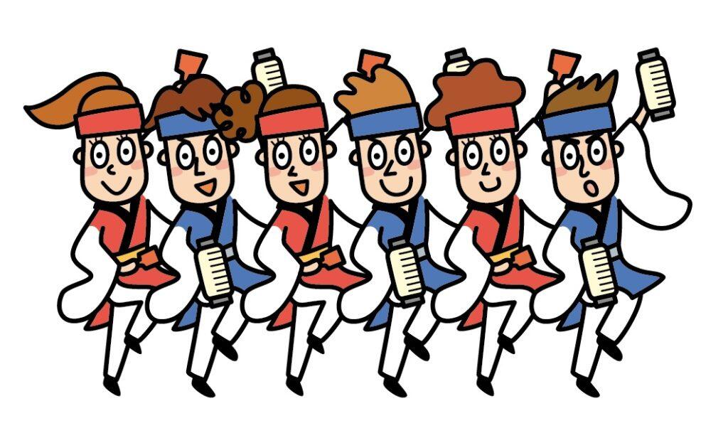 「よさこい」の広がりを受け、本場高知の「よさこい祭り」も進化していきます