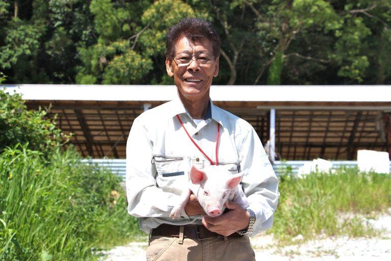 「なはり池里農場」があるのは、高知県奈半利町北東部に位置する野根山連山で、標高400mの米ヶ岡地区