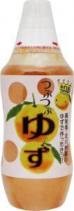 ゆずの果肉を残したつぶつぶ食感が魅力で暑い夏にピッタリのアイス用ゆず茶「つぶつぶゆず」