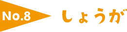 No.8 しょうが